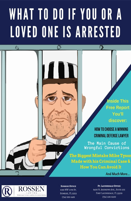 What To Do If You or a Loved One Is Arrested in Florida: Free Digital Arrest Survival Guide Booklet