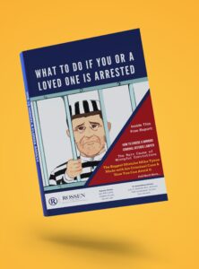 Front Cover of the Arrest Book.