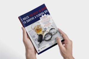 dui booklet in hands